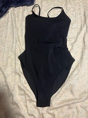 TA3 Lacey Black One-Piece Swimsuit